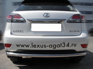 Защита задняя Lexus RX270, RX350 2012