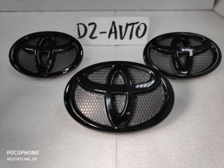 Эмблема (значек) Toyota Black Vision Prado