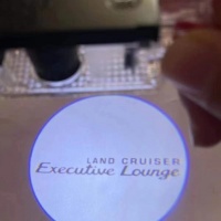 Проекции в двери LC200 Executive Lounge