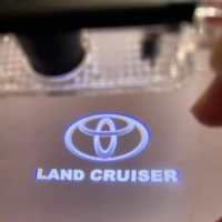 Проекция в двери Toyota Land Cruiser 200 