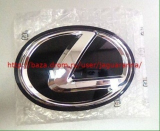 Эмблема стеклянная копия Lexus LX570